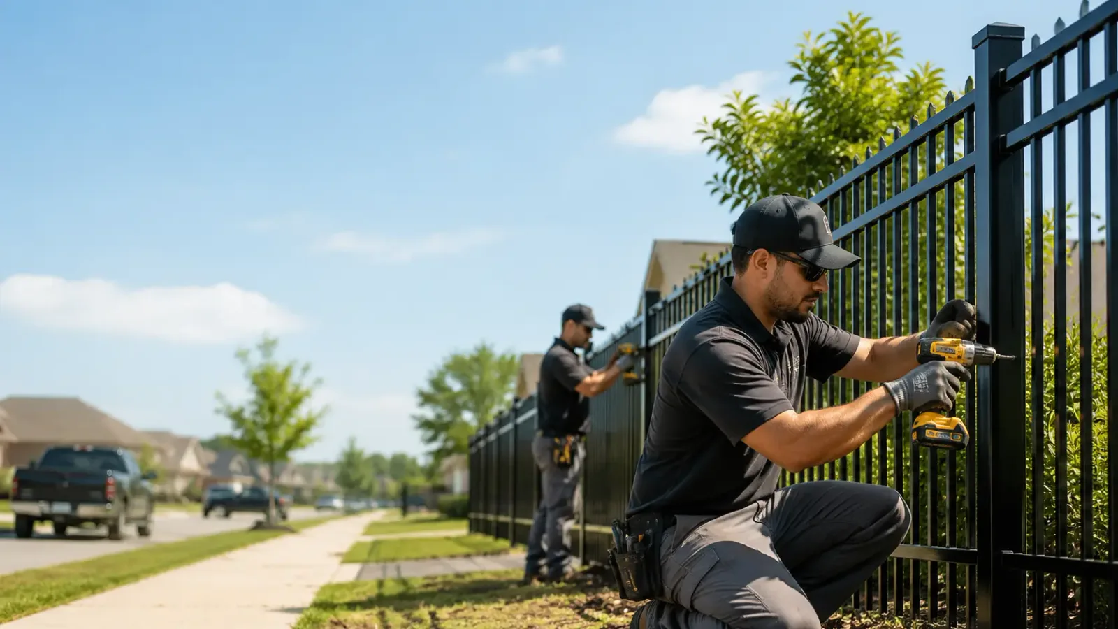 Metal Fence Installation in Parma, OH